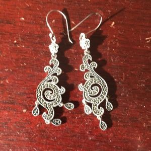 Marcasite earrings